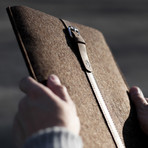 MacBook Sleeve // Deep Caramel (MacBook Air 11)