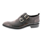 Augusta Double Monk Loafer // Black (US: 11)