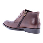 Athens Side-Zip Boot // Brown (US: 9.5)