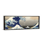 The Great Wave at Kanagawa by Katsushika Hokusai (36"W x 12"D x 1.5"D)