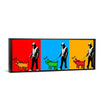 Choose Your Weapon Keith Haring Dog II (36"W x 12"D x 1.5"D)