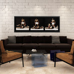 Muhammad Ali Vs. Sonny Liston by Unknown Artist (36"W x 12"D x 1.5"D)