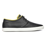 Motel Suede Boat Shoe // Black (Euro: 39)