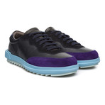 Marges Low-Top Sneaker // Black + Navy + Teal (Euro: 43)