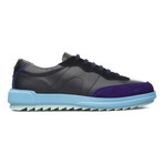 Marges Low-Top Sneaker // Black + Navy + Teal (Euro: 43)