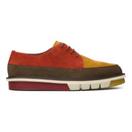 Mateo Low-Top Shoe // Orange + Red + Brown (Euro: 40)