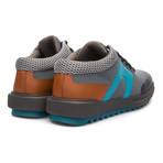 Marges Sport Low-Top Sneaker // Gray + Blue Multi (Euro: 39)