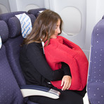 Woolip Travel Pillow // Red