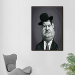 Oliver Hardy (16"W x 20"H x 2"D)