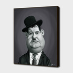 Oliver Hardy (16"W x 20"H x 2"D)