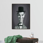 Stan Laurel (16"W x 20"H x 2"D)