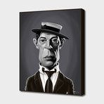 Buster Keaton (16"W x 20"H x 2"D)