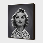 Ingrid Bergman (16"W x 20"H x 2"D)