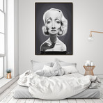 Marlene Dietrich (16"W x 20"H x 2"D)