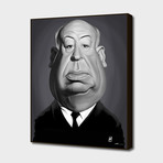 Alfred Hitchcock (16"W x 20"H x 2"D)