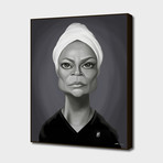 Eartha Kitt (16"W x 20"H x 2"D)