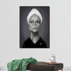 Eartha Kitt (16"W x 20"H x 2"D)