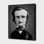 Edgar Allan Poe (16"W x 20"H x 2"D)