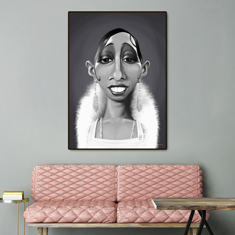 Josephine Baker (16"W x 20"H x 2"D)