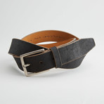 Bart Leather Belt // Black (30" Waist)