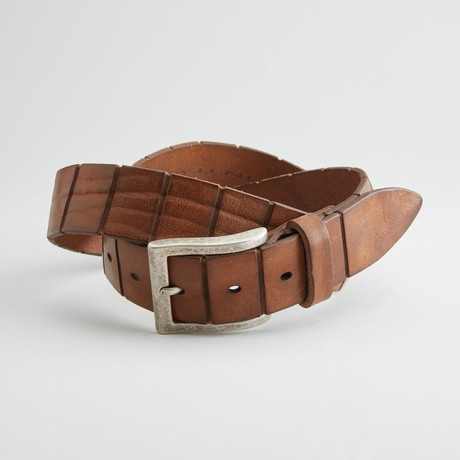 Tombstone Leather Belt // Tan (30" Waist)