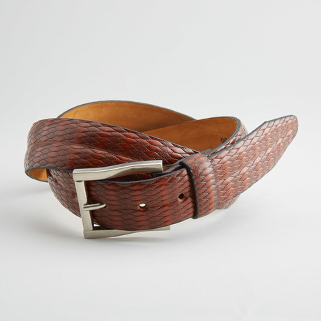 Gallo Leather Belt // Tan (30" Waist)