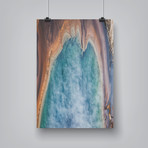 Grand Prismatic Spring, Wyoming // Poster Print (Unframed: 8"W x 10"H)