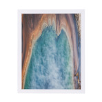 Grand Prismatic Spring, Wyoming // Poster Print (Unframed: 8"W x 10"H)