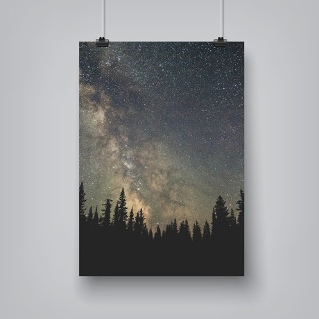 Starts Over The Forest II // Poster Print // Unframed (Unframed: 8"W x 10"H)
