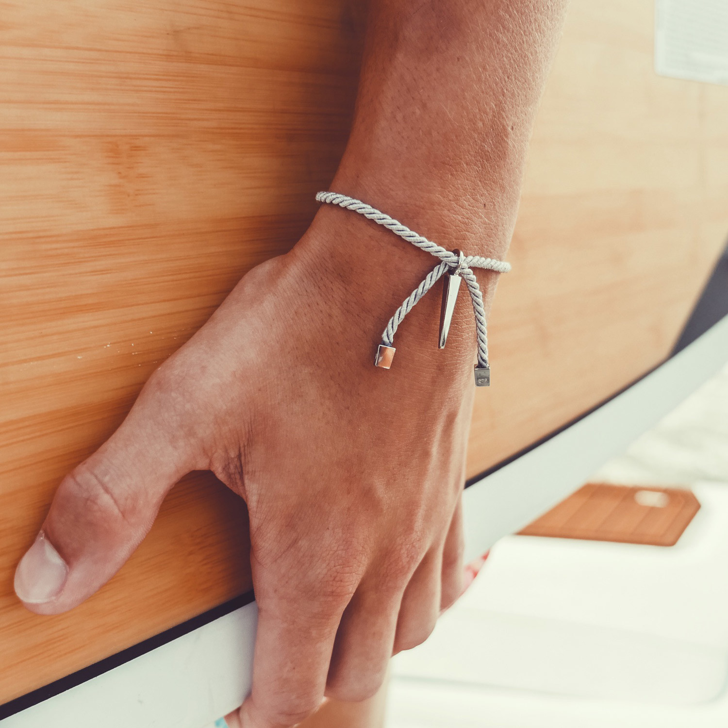 Rope Bracelet (Blue) Johnathan Cardillo Touch of Modern