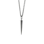 Spike Pendant // Silver (Small)