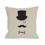 Dapper Gentleman // Pillow (16"L x 16"W)