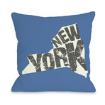 New York State Silo // Pillow (16"L x 16"W)