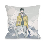 Mountain Climber // Pillow (16"L x 16"W)