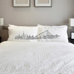 San Francisco Horizon // Pillow Case // Set of 2