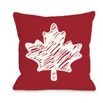 Maple Leaf // Pillow (16"L x 16"W)