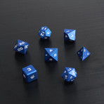 Metal Polyhedral Set // Blue