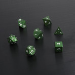 Metal Polyhedral Set // Green