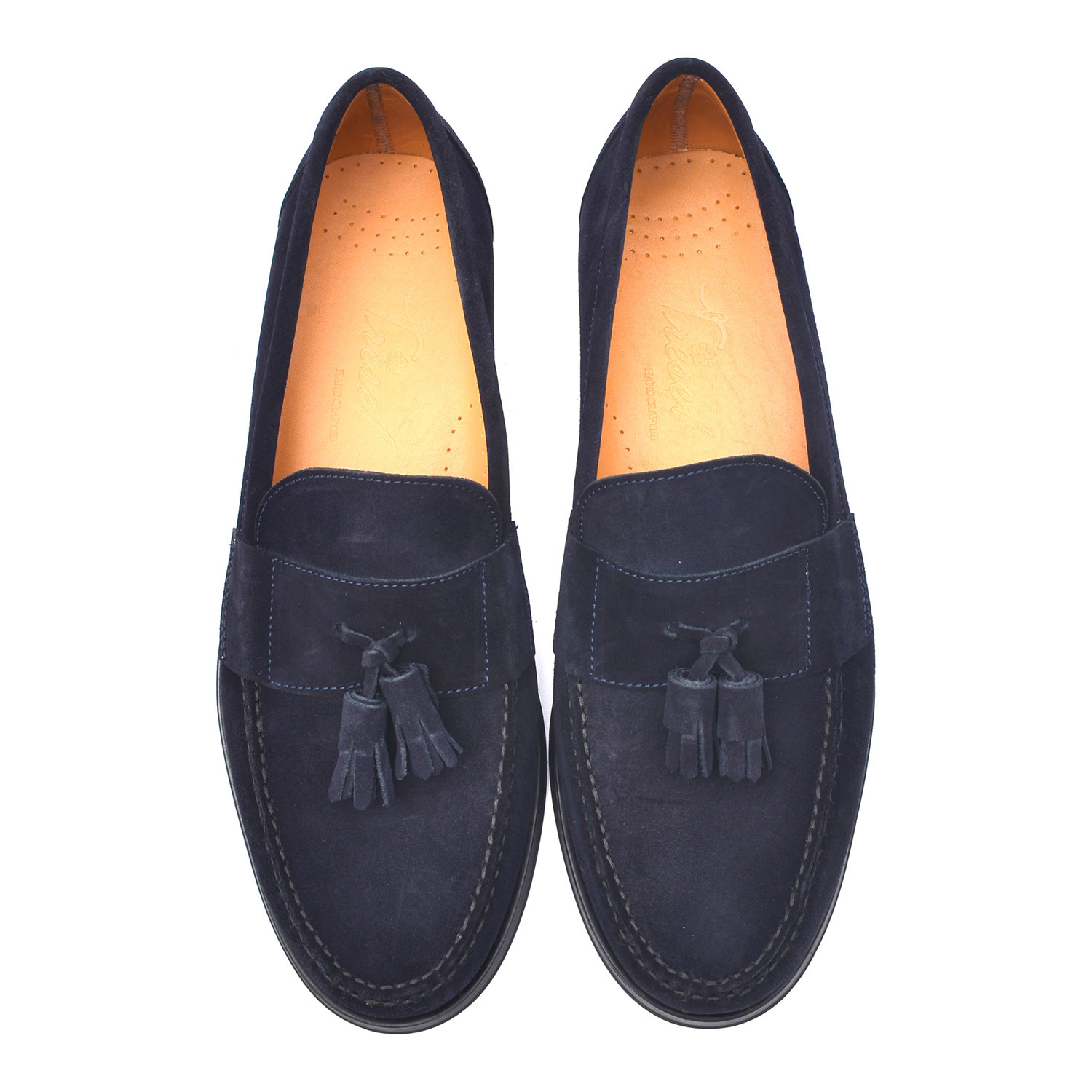 Rubber Sole Suede Tassel Loafer // Marino (Euro: 39) - Clearance: Shoes ...