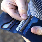 Dfy360 RFID Blocking Wallet // Blue