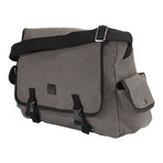 The Challenger Charging Backpack // Grey