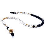 Monceau Bracelet // Silver + Gold (17")