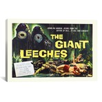 Attack of The Giant Leeches // Vintage Horror Movie Poster (26"W x 18"H x .75"D)