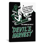 Marijuana, Devils Harvest //  Vintage Movie Poster (18"W x 26"H x .75"D)