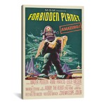 Forbidden Planet // Vintage Movie Poster (18"W x 26"H x .75"D)