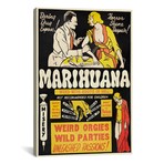 Marihuana: Weed with Roots In Hell // Vintage Poster (18"W x 26"H x .75"D)