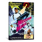 Mission Mars // Vintage Movie Poster (18"W x 26"H x .75"D)