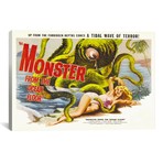 Monster From The Ocean Floor // Vintage Movie Poster (26"W x 18"H x .75"D)