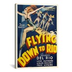Flying Down to Rio // Vintage Movie Poster (18"W x 26"H x .75"D)
