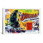 Godzilla // Vintage Movie Poster (26"W x 18"H x .75"D)